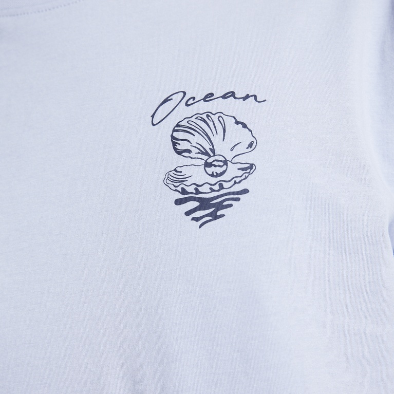Printed tee "Bill" Blue 2
